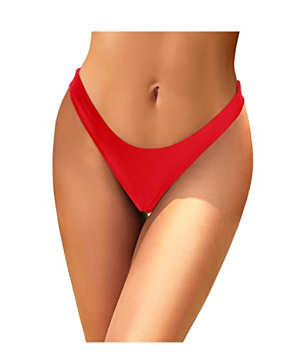 Brazilian Cut Thong Bikini Bottom Women's Swimsuit Bottom