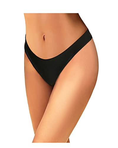 Women's Brazilian Cut Swimsuit Bottom Thong Bikini Bottom