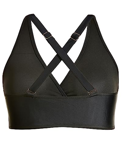 Plus Size Sport Bra Full Coverage Bikini Top