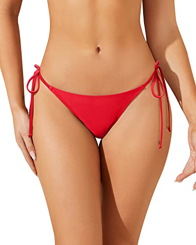 Sexy Thong Bikini Bottom Women's String Tie Side Swimsuit Bottom