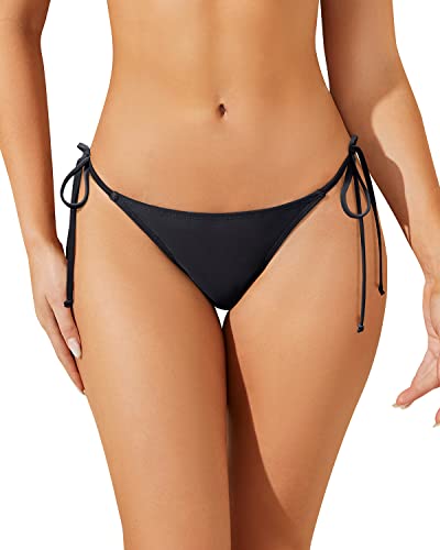 Women's Sexy Bathing Suit Bottom Thong String Tie Side Swimsuit Bottom