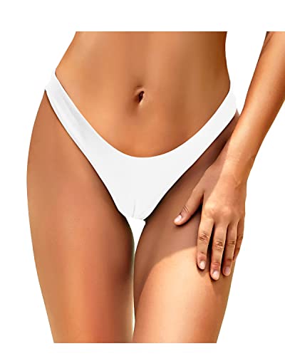 Brazilian Low Rise Thong Bikini Bottom Women's Bathing Suit Bottom