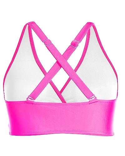 Plus Size Sport Bra V neck Bikini Top