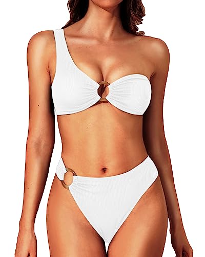 High Cut Cheeky Two Piece Bathing Suit