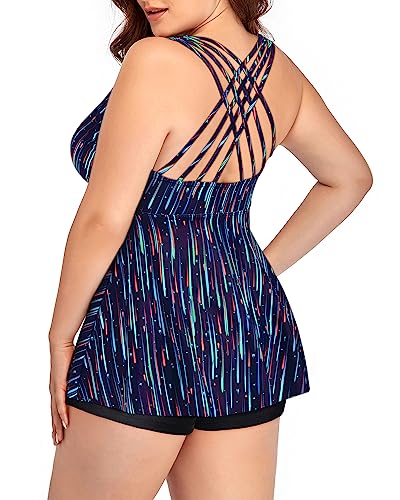 Plus Size Tankini Tops Flowy Bathing Suit Tops