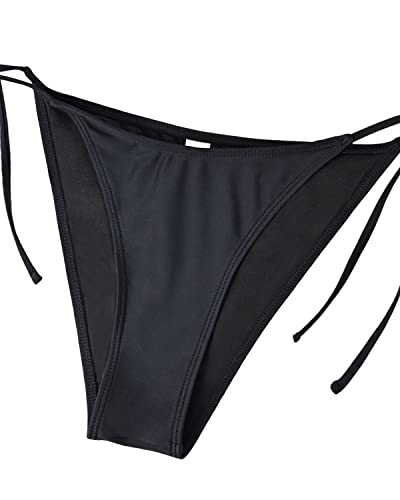 Flirty Triangle Bikini Mesh Skirt Chic 3-Piece Bikini Set-Black Leopard